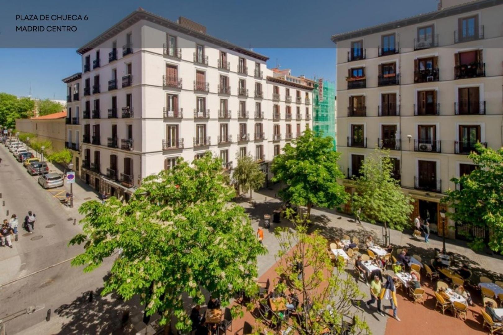 Cool Apt Para 9Pax En Plena Plaza De Chueca Madrid Exteriér fotografie